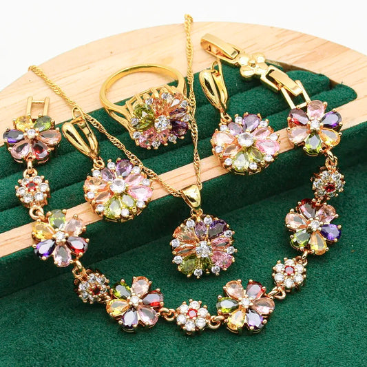 Christmas Sale : Golden Harmony Jewelry Set – 65% OFF