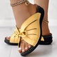 Bowknot Slide Sandals with Arch Support 